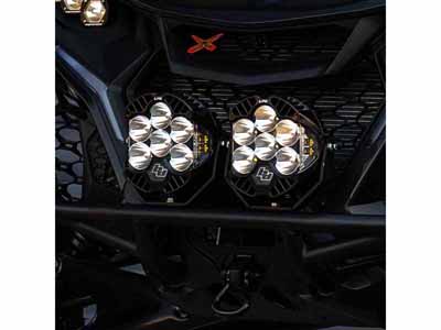Baja Designs 448217 Can-Am Maverick R LP6 Pre-Runner Bumper Kit / Baja Designs 448217 Bumper Lights