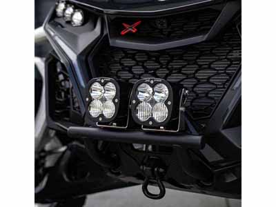 Baja Designs 448219 Can-Am Maverick R XL Pro Push Bar Bumper Kit / Baja Designs 448219 Bumper Lights