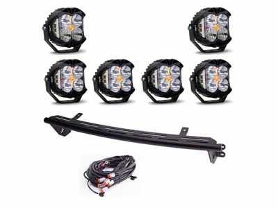 Baja Designs 448234UP Ford Super Duty 23-On LP4 Bull Bar Light Kits Kit w/ Upfitter / Baja Designs 448234UP Bumper Bull Bar