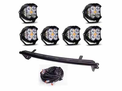 Baja Designs 448234 Ford Super Duty 23-On LP4 Bull Bar Light Kits Kit / Baja Designs 448234 Bumper Bull Bar