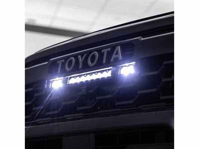Baja Designs 448253 S8 10-inch/S2 Pro Grille Light Kit 2024-On Toyota Tacoma TRD Pro Clear / Baja Designs 448253 LED Grille Kit