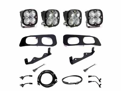 Baja Designs 448255UP Ford Super Duty 2023-On Dual Unlimited Fog Pocket Upfitter Kit / Baja Designs 448255UP Fog Light
