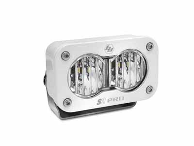 Baja Designs 480005WT S2 Pro LED Pod Wide Cornering White / Baja Designs 480005WT LED Light Pod