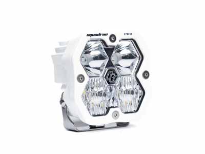 Baja Designs 49-0003-WT-2 Squadron 2.0 Pro White LED Auxiliary Light Pod Clear Driving/Combo / Baja Designs 49-0003-WT-2 Auxiliary Light