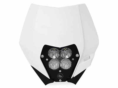 Baja Designs 507061AC KTM XL Pro A/C LED KTM 08-13 w/Headlight Shell / Baja Designs 507061AC Headlight Kit