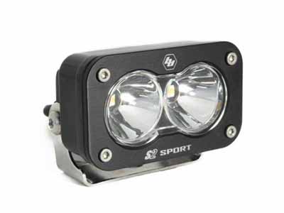 Baja Designs 540001 LED Work Light Clear Lens Spot Pattern Each S2 Sport / Baja Designs 540001 Work Light