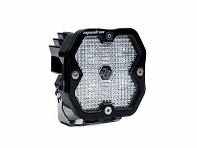 Baja Designs 55-0006-2 Squadron 2.0 Sport Black LED Auxiliary Light Pod Universal Clear Work/Scene / Baja Designs 55-0006-2 Auxiliary Light