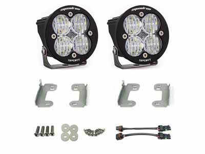 Baja Designs 587503 Jeep JK Fog Pocket Kit 07-17 Wrangler JK Squadron R Sport / Baja Designs 587503 LED Light Kit