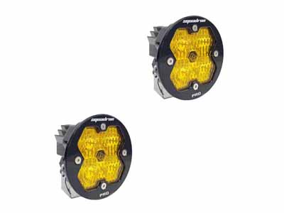 Baja Designs 59-7815-2NH Squadron-R 2.0 Pro Black LED Auxiliary Light Pod Pair (No Harness) / Baja Designs 59-7815-2NH Auxiliary Light