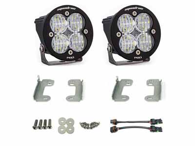 Baja Designs 597503 Jeep JK Fog Lights Pocket Kit Squadron R Pro / Baja Designs 597503 Fog Light