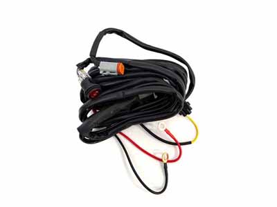 Baja Designs 60-0058 Squadron 2.0 4-pin Deutsch On/Off 1-Light (150W max) with Backlight Harness / Baja Designs 60-0058 Wiring Harness