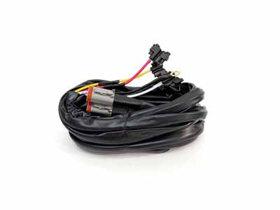 Baja Designs 64-0064 Squadron 2.0 Dual 4-pin Deutsch w/Hi/Low/Backlight Upfitter Harness Universal / Baja Designs 64-0064 Wiring Harness