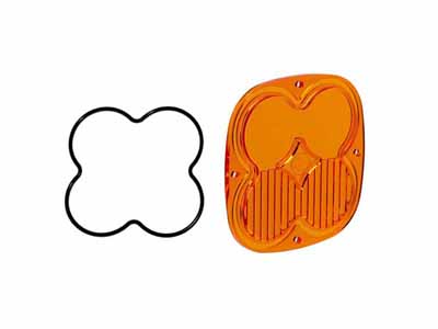 Baja Designs 660135 XL Light Pod Lens Kit Driving/Combo Factory Amber / Baja Designs 660135 Light Bar Lens