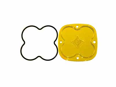 Baja Designs 668411 Squadron Light Pod Lens Kit (Spot; Baja Amber) / Baja Designs 668411 LED Light Pod