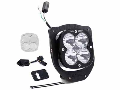 Baja Designs 677107 Husqvarna XL80 D/C Headlight Kit w/ Dimmer 2024+ FE350W FE 501W FE450 Spot Clear / Baja Designs 677107 Headlight Kit