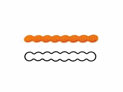 Baja Designs 708316 S8 Light Bar Lens Kit 10 Inch Wide Cornering Factory Amber / Baja Designs 708316 Light Bar Lens