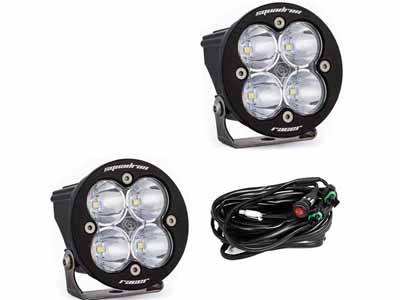 Baja Designs 737801 LED Light Pods Clear Lens Spot Pair Squadron R Racer Edition / Baja Designs 737801 LED Light Pod