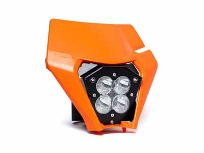 Baja Designs 82-0007 XL40 KTM LED Headlight Kit w/Shell (20-On) / Baja Designs 82-0007 Headlight Kit