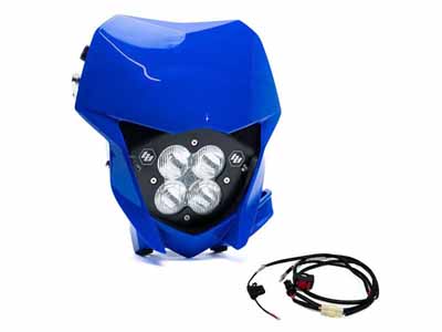 Baja Designs 82-0014 XL40 Yamaha YZ250FX/450FX (19) w/Headlight Shell / Baja Designs 82-0014 Headlight Kit