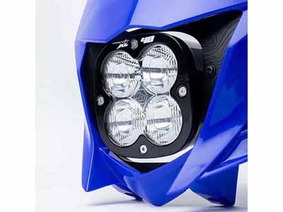 Baja Designs 82-0018 Yamaha Headlight Kit XL40 LED Headlight w/ Yamaha Shell Yamaha YZ250FX, YZ450FX / Baja Designs 82-0018 Headlight Kit