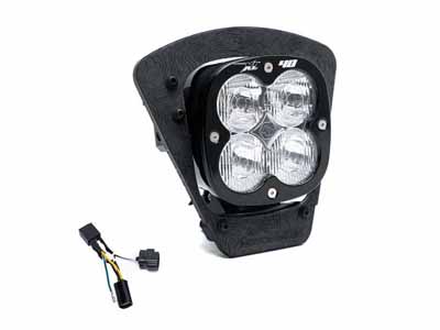 Baja Designs 82-1001 2024-On GasGas XL40 LED Headlight Kit w Hi-Low Harness / Baja Designs 82-1001 Headlight Kit