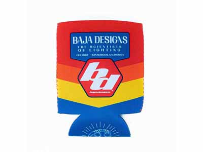 Baja Designs 980030 Beverage Coozie Black and Red / Baja Designs 980030 Mens Shirt