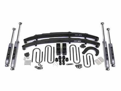 BDS Suspension BDS114H 4" Lift Kit Rear Leaf Springs 1973-1976 Chevy/GMC 3/4-Ton Truck/Suburban 4WD / BDS Suspension BDS114H Lift Kit