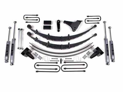 BDS Suspension BDS1303FS 6" Lift Kit 1999-2004 F250/F350 4WD Square U Bolt Block Kit / BDS Suspension BDS1303FS Lift Kit