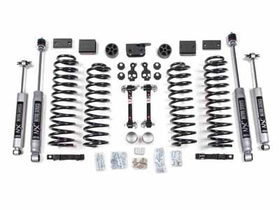 BDS Suspension BDS1404FS 3" Lift Kit 2012-2018 Wrangler JK 4-Door Sway Bar Fixed Links / BDS Suspension BDS1404FS Lift Kit