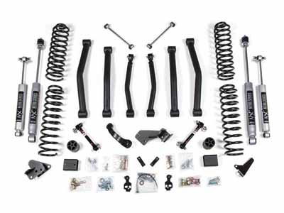 BDS Suspension BDS1413FS 4.5" Lift Kit 2007-2011 Wrangler JK 4-Door Sway Bar Disconnects / BDS Suspension BDS1413FS Lift Kit