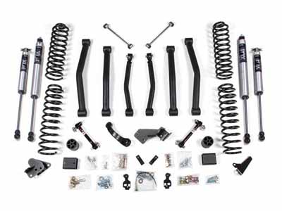 BDS Suspension BDS1414FS 4.5" Lift Kit 2007-2011 Wrangler JK 4-Door Fixed Sway Bar Link / BDS Suspension BDS1414FS Lift Kit