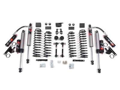 BDS Suspension BDS1423FPE 3" Lift Kit 2007-2011 Wrangler JK 2-Door Sway Bar Disconnects / BDS Suspension BDS1423FPE Lift Kit