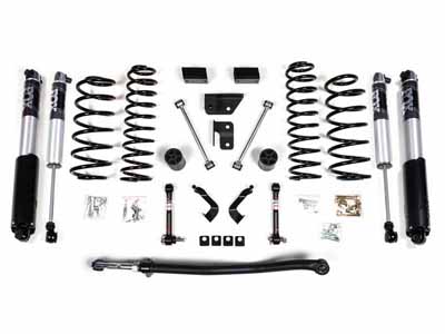 BDS Suspension BDS1438PS 3" Lift Kit 2018-2025 Wrangler JL 2-Door Fox 2.5 Performance Shocks / BDS Suspension BDS1438PS Lift Kit