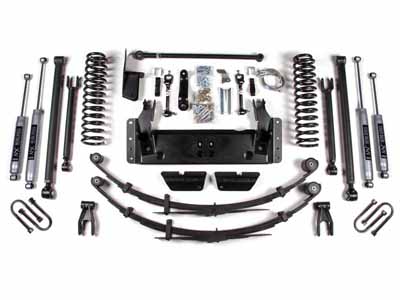 BDS Suspension BDS1442H 8.5" Lift Kit Long Arm 1984-2001 Cherokee XJ Dana 35 Axle With NX2 Shocks / BDS Suspension BDS1442H Lift Kit