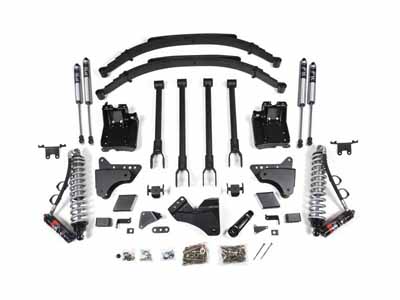 BDS Suspension BDS1500FPE 8" Lift Kit 4-Link & FOX 2.5 Coil-Over 2011-2016 F250/F350 4WD / BDS Suspension BDS1500FPE Lift Kit