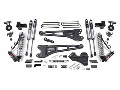 BDS Suspension BDS1520FPE 4" Lift Kit w/Radius Arm FOX 2.5 Coil-Over 2017-2019 F250/F350 4WD Diesel / BDS Suspension BDS1520FPE Lift Kit