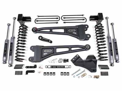 BDS Suspension BDS1525FS 4" Lift Kit w/ Radius Arm 2017-2019 Ford F250/F350 4WD Gas / BDS Suspension BDS1525FS Lift Kit