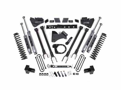 BDS Suspension BDS1529FS 6" Lift Kit 4-Link Conversion 2017-2019 F250/F350 4WD Diesel / BDS Suspension BDS1529FS Lift Kit