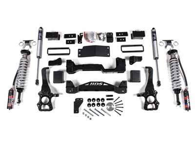 BDS Suspension BDS1532FPE 6" Lift Kit FOX 2.5 Performance Elite Coil-Over 2015-2020 F150 4WD / BDS Suspension BDS1532FPE Lift Kit