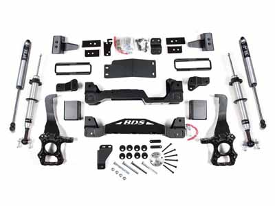 BDS Suspension BDS1533FSR 4" Lift Kit Internal Floating Piston Strut 2015-2020 F150 4WD / BDS Suspension BDS1533FSR Lift Kit