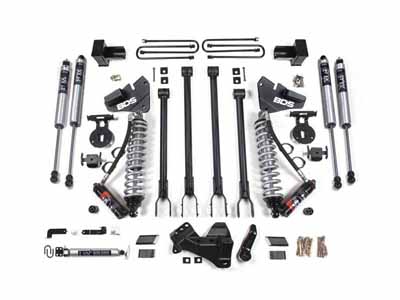 BDS Suspension BDS1537FPE 4" Lift Kit w/4-Link FOX 2.5 Coil-Over 2017-2019 F250/F350 4WD Diesel / BDS Suspension BDS1537FPE Lift Kit