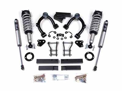 BDS Suspension BDS1545FSL 3.5" Lift Kit FOX 2.0 Coil-Over 2019-2023 Ranger 4WD Cast Aluminum / BDS Suspension BDS1545FSL Lift Kit