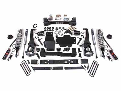 BDS Suspension BDS1547FDSC 6" Lift Kit FOX 2.5 Coil-Over 2019-2023 Ranger 4WD Cast Aluminum Knuckle / BDS Suspension BDS1547FDSC Lift Kit