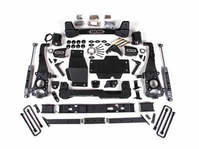 BDS Suspension BDS1547H 6" Lift Kit 2019-2023 Ford Ranger 4WD Cast Aluminum Knuckle NX2 Nitro Shocks / BDS Suspension BDS1547H Lift Kit