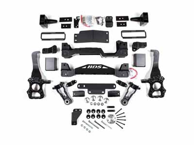 BDS Suspension BDS1558H 4" Lift Kit Ford 2019-2020 Ford F150 Raptor 4WD 5" Block Kit / BDS Suspension BDS1558H Lift Kit