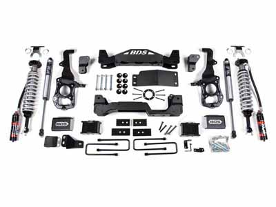 BDS Suspension BDS1579FPE 6" Lift Kit FOX 2.5 Performance Elite Coil-Over 2021-2025 F150 4WD / BDS Suspension BDS1579FPE Lift Kit