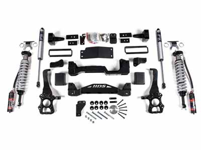 BDS Suspension BDS1590FPE 4" Lift Kit FOX 2.5 Performance Elite Coil-Over 2015-2020 F150 4WD / BDS Suspension BDS1590FPE Lift Kit