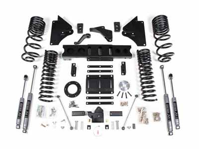BDS Suspension BDS1600FS 6" Lift Kit 2014-2018 Ram 2500 4WD Diesel Fox 2.0 Performance Shocks / BDS Suspension BDS1600FS Lift Kit