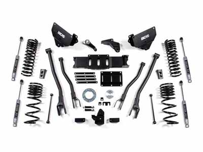 BDS Suspension BDS1604H 6" Lift Kit w/ 4-Link 2014-2018 Ram 2500 4WD Diesel NX2 Nitro Shocks / BDS Suspension BDS1604H Lift Kit