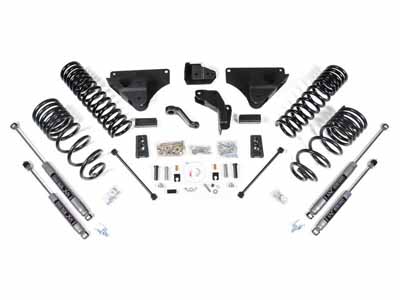 BDS Suspension BDS1610H 4" Lift Kit 2014-2018 Ram 2500 4WD Gas / BDS Suspension BDS1610H Lift Kit